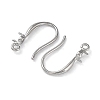 304 Stainless Steel Earring Hooks STAS-M323-10P-2