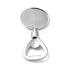 Zinc Alloy Bottle Opener Cabochon Component PALLOY-D312-01P-03-1