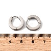 304 Stainless Steel Hoop Earrings EJEW-L302-03B-P-6