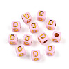 Plating Acrylic Beads OACR-N140-01D-D-1