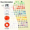 Transparent & Opaque Acrylic Beads KY-FS0001-26D-5