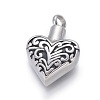 Retro 304 Stainless Steel Pendants STAS-L237-03AS-1