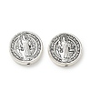 Religion Alloy Beads FIND-E051-12AS-1