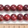 Baking Paint Glass Beads Strands GL-CBA8F4B-02C-4