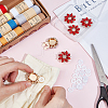 Alloy Cufflinks & Plastic Buttons HJEW-NB00247-3
