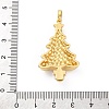 Rack Plating Brass with ABS Imitation Pearls Pendants KK-Q010-07G-3