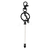 Metal Beadable Keychains KEYC-D288-02EB-2