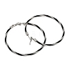 304 Stainless Steel Ring Hoop Earrings for Women EJEW-M023-08D-2