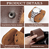 Portable Travel PU Leather Watch Storage Gift Boxes CON-WH0084-87B-4