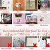 6 Sheets 6 Styles PVC Waterproof Decorative Stickers DIY-WH0489-022-6