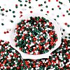 Opaque & Transparent Glass Seed Beads SEED-Q041-06C-2