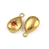 304 Stainless Steel Charms STAS-I342-09G-3