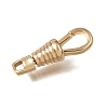 Brass Swivel Clasps KK-CBA4292-04G-2