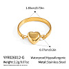 304 Stainless Steel Finger Rings for Women IM3958-1-2