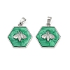Brass Pendants KK-C093-04P-1