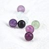 200Pcs Natural Fluorite Beads Strands G-OC0002-69A-4