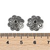 Tibetan Style Bead Caps TIBEB-00955-B-RS-3