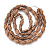 Electroplate Glass Beads Strands X1-EGLA-T025-03F-2