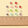 700Pcs 14 Style Bicone AB Color Plated Eco-Friendly Transparent Acrylic Beads TACR-FS0001-32-3