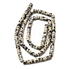 Natural Dalmatian Jasper Heishi Beads Strands G-A299-A12-01-3