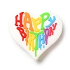 Birthday Theme Silicone Beads SIL-S006-03A-1