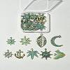 9 Styles Zinc Alloy Pendants FIND-FS0002-71-10
