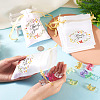 Flower Thank You Polyester Satin Storage Drawstring Bags ABAG-TAC0005-09B-7