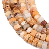 Natural Crazy Agate Beads Strands G-G345-C04-2x4mm-4