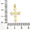 Brass Micro Pave Cubic Zirconia Pendants X-KK-Z100-34G-02-3