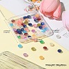 UV Plating Iridescent Acrylic Beads MACR-CJ0001-75-9