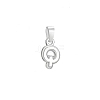 Brass Charms KK-C053-04S-Q-1
