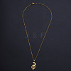 201 Stainless Steel Pendants Necklaces LS-NJEW-S105-JN703-45-2-2