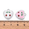 Alloy Enamel Pendants PALLOY-T092-33P-3