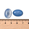 Natural Blue Agate Cabochons G-A266-01A-3