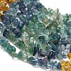 Natural Multicolor Fluorite Beads Strands G-D109-B02-3