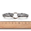 Alloy Spring Gate Rings PALLOY-R089-32AS-3