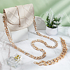 WADORN 2Pcs 2 Style Resin & Acrylic Bag Strap Chains Sets FIND-WR0009-55-4