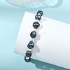 Potato Natural Cultured Freshwater Pearl Beads Stretch Bracelets for Women BJEW-JB13777-1