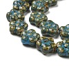 Handmade Porcelain Beads Strands PORC-B002-11-3