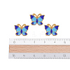 Chinese Style Alloy Enamel Beads X-ENAM-L015-14A-G-2