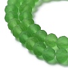 Transparent Glass Beads Strands X-EGLA-A034-T10mm-MD11-4