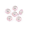 Transparent Glass European Beads GPDL-N004-D14mm-B02-1