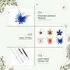 Kissitty DIY Flower and Butterfly Necklace Making Kit DIY-KS0001-34-4