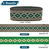 Ethnic Style Polyester Ribbon OCOR-WH0046-21B-2