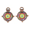 Tibetan Style Alloy Pendants AL-CBA606A-01-1