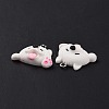 Cartoon Opaque Resin Pendants RESI-G054-01B-P-4