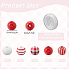 DIY Round Wooden Beads Bracelets Jewelry Making Kits DIY-SP0001-45B-2