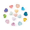 60Pcs 15 Style Transparent and Opaque Resin Cabochons CRES-CD0001-06-2