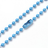 Eco-Friendly Iron Ball Chains with Connectors IFIN-F149-A02-3