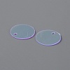 Iridescent PVC Paillette/Sequins Pendants PVC-WH0006-01A-2